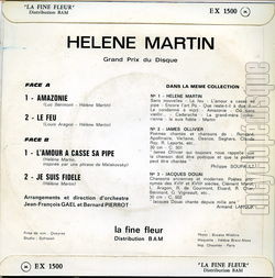 [Pochette de Amazonie (Hlne MARTIN) - verso]