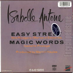 [Pochette de Easy street (Isabelle ANTENA) - verso]