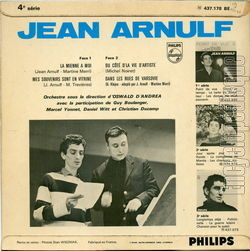 [Pochette de La mienne  moi (Jean ARNULF) - verso]