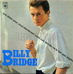 [Pochette de Une lettre pour vous (Billy BRIDGE)]