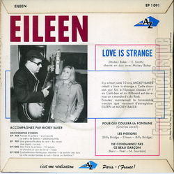 [Pochette de Love is strange (EILEEN) - verso]