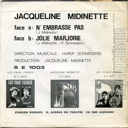 [Pochette de N’embrasse pas (Jacqueline MIDINETTE) - verso]