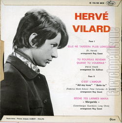 [Pochette de C’est l’amour (Herv VILARD) - verso]