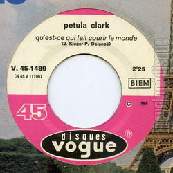 [Pochette de Dis-moi au revoir (Petula CLARK) - verso]