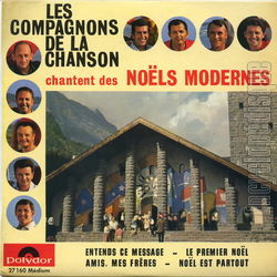 [Pochette de Nols modernes (Les COMPAGNONS DE LA CHANSON)]