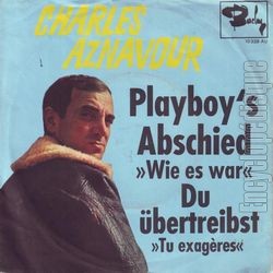 [Pochette de Playboy’s abschied (Charles AZNAVOUR)]