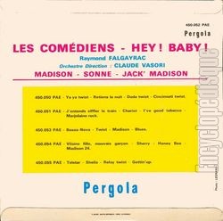 [Pochette de Les comdiens (Raymond FALGAYRAC) - verso]