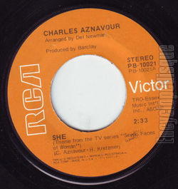 [Pochette de She (Promo) (Charles AZNAVOUR)]