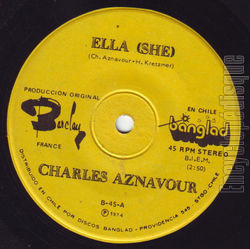 [Pochette de She (Charles AZNAVOUR)]