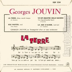 [Pochette de La terre (Georges JOUVIN) - verso]