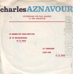 [Pochette de Reste (Charles AZNAVOUR) - verso]