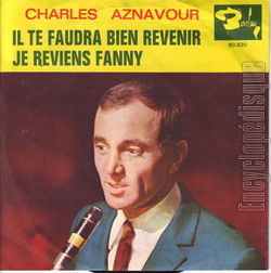 [Pochette de Il te faudra bien revenir (Charles AZNAVOUR) - verso]