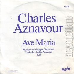 [Pochette de Ave Maria (Charles AZNAVOUR)]