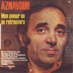 [Pochette de On n’a plus quinze ans (Charles AZNAVOUR) - verso]