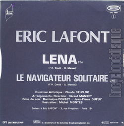 [Pochette de Lna (ric LAFONT) - verso]