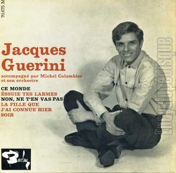 [Pochette de Ce monde (Il mio mondo) (Jacques GURINI)]