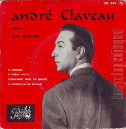 [Pochette de Chante Alec Siniavine (Andr CLAVEAU)]