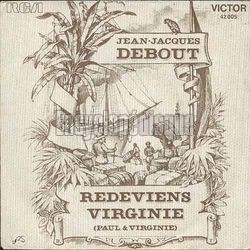 [Pochette de Redeviens Virginie (Jean-Jacques DEBOUT)]