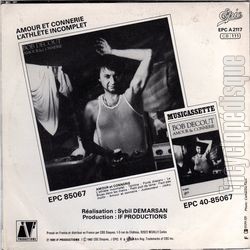 [Pochette de Amour et connerie (Bob DECOUT) - verso]