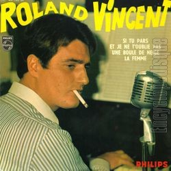 [Pochette de Si tu pars (Roland VINCENT)]