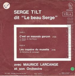 [Pochette de C’est un mauvais garon (Serge TILT) - verso]