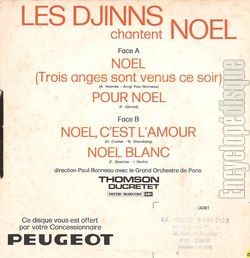 [Pochette de Nol (Les DJINNS) - verso]