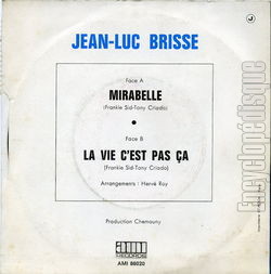 [Pochette de Mirabelle (Jean-Luc BRISSE) - verso]