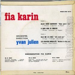 [Pochette de Allez donc chercher (Fia KARIN) - verso]