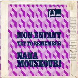 [Pochette de Mon enfant (Nana MOUSKOURI) - verso]