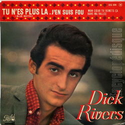 [Pochette de Tu n’es plus l (Dick RIVERS)]