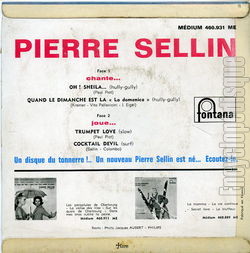 [Pochette de Oh ! Sheila (Pierre SELLIN) - verso]