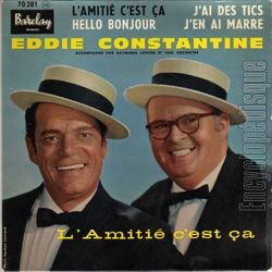 [Pochette de L’amiti c’est a (Eddie CONSTANTINE)]