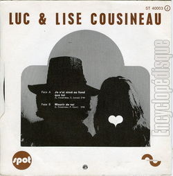 [Pochette de Je n’ai aim au fond que toi (Luc et Lise COUSINEAU) - verso]