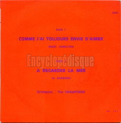 [Pochette de Comme j’ai toujours envie d’aimer (The CRAWFORDS) - verso]