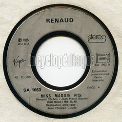 [Pochette de Miss Maggie (RENAUD)]