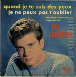 [Pochette de Quand je te suis des yeux (Vic LAURENS)]