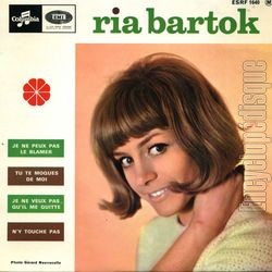 [Pochette de Je ne peux pas le blmer (Ria BARTOK)]