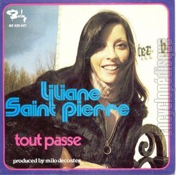 [Pochette de Feu de paille, feu de joie (Liliane SAINT PIERRE) - verso]