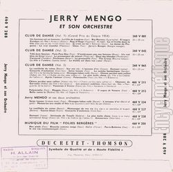 [Pochette de Allez  la pche (Jerry MENGO) - verso]