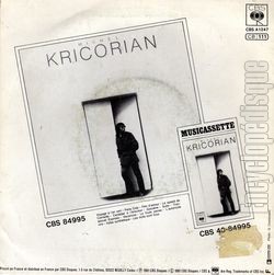 [Pochette de Le speed de Corneille (Chimne) (Michel KRICORIAN) - verso]