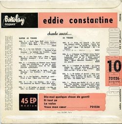 [Pochette de Dis-moi quelque chose de gentil (Eddie CONSTANTINE) - verso]