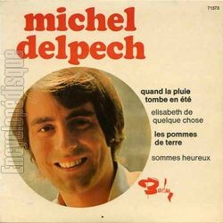 [Pochette de Quand la pluie tombe en t (Michel DELPECH)]