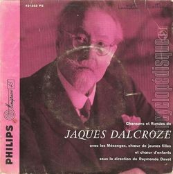 [Pochette de Chansons et rondes de Jaques Dalcroze (JEUNESSE)]