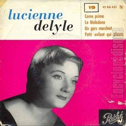 [Pochette de Come prima (Tu me donnes) - N19 (Lucienne DELYLE)]