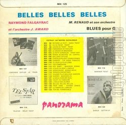 [Pochette de Belles belles belles (COMPILATION) - verso]