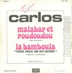 [Pochette de Malabar et roudoudou (CARLOS) - verso]