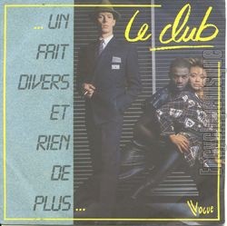 [Pochette de Un fait divers et rien de plus (Le CLUB)]