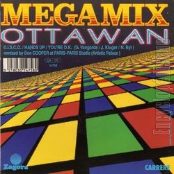 [Pochette de Megamix (OTTAWAN) - verso]