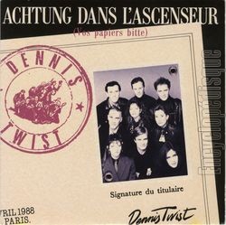 [Pochette de Achtung dans l’ascenseur (vos papiers bitte) (DENNIS’ TWIST)]