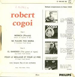 [Pochette de Monica (Piccola) (Robert COGOI) - verso]